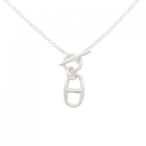 Hermes Chaine d'Ancre 925 Silver Necklace